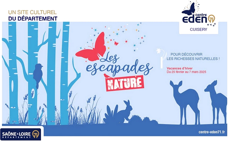 Les escapades nature du Parc Eden