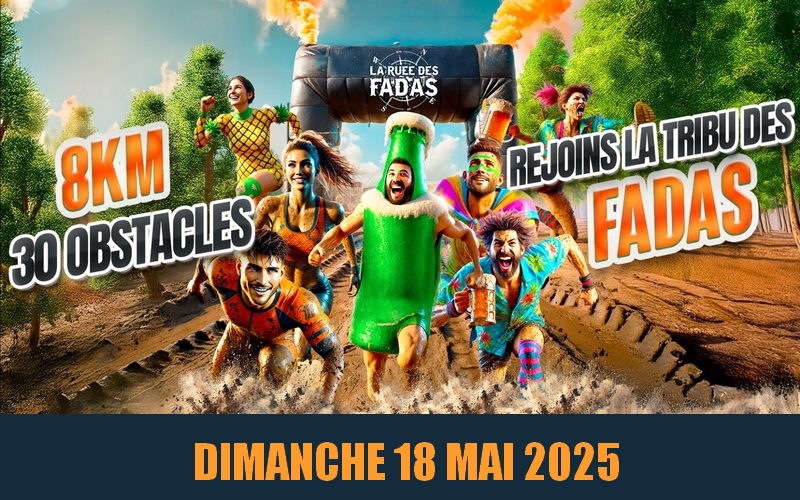 La ruée des fadas 2025 - Course d'obstacles à Franxault